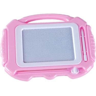 Imagem de Lousa Mágica Infantil Funny Magnetic 28x18x2 - Bene Casa, Rosa