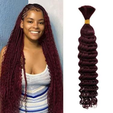 Imagem de Braiding Hair Maxknow Deep Wave 22 polegadas 60g 10A Brazilian