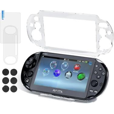 Imagem de Capa protetora transparente transparente ultra transparente para console Sony PlayStation PS Vita Slim PSV 2000 PCH-2000