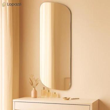 Imagem de Espelho 150X40cm Corpo Inteiro Decorativo Para Quarto Banheiro Sala Cl