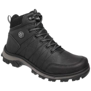 Imagem de Bota Casual Adventure Masculina Preta - WEST LINE, 41, Preto