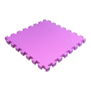 Imagem de Kit 20 Tapete Tatame Eva + Bordas de Acabamento Loja da Maria 50x50x3cm 30mm (rosa pink)