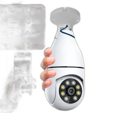Imagem de Camera Ip Segurança Espia Noturna Panoramica Wifi Sensor 360 - Bivena