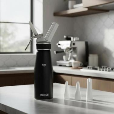 Imagem de Sifão Chantilly Profissional 500ml Com 3 Bicos Max - Modus