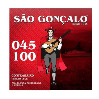 Imagem de Encordoamento São Gonçalo P/ Baixo 4 Cordas 45/100 - Ec0448