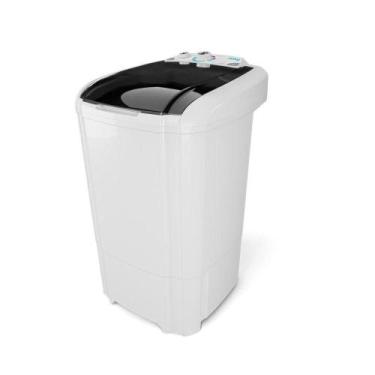 Imagem de Tanquinho De Lavar Roupa 20,6Kg Britânia Semiautomático 110V, Branco, 