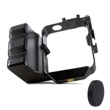 Imagem de CQT Suporte de alça para DJI OSMO Nano Action Camera Street Photography Grip Acessório com um adaptador de sapata de 1/10.2 cm que permite fixação