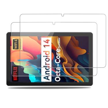 Imagem de NOUKAJU Protetor de tela para tablet Android URAO de 10,1 polegadas, vidro temperado HD, dureza 9h, arranhões, anti-impressão digital, protetor de filme de vidro temperado para tablet URAO 10,1