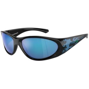 Imagem de ARNETTE Óculos de sol AN 4342 295925 Ilum 2.0 Preto/Azul Flames Lig