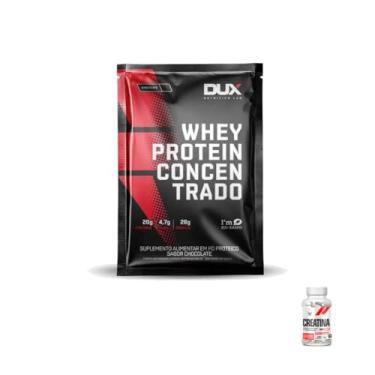 Imagem de Kit Whey Protein Concentrado Sache Cookies + Creatina Cápsulas 120caps Health Labs