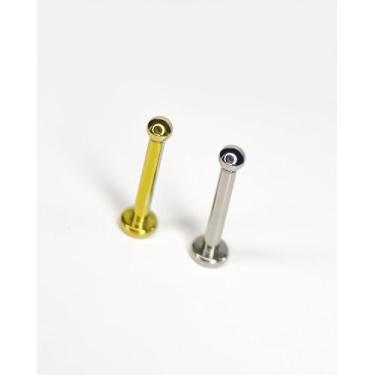 Imagem de Piercing Labret Mini Ball em Titânio - Escolha sua Cor - Loka do Pierc