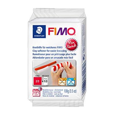 Imagem de STAEDTLER Argila Mix Quick, Fimo, Amaciador De Argila, 100 gramas - 8026, Branco