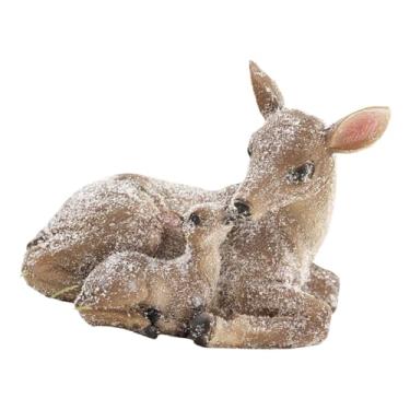 Imagem de Generic Estátua de Rena Natalina para Decoração de Casa, Lareira Ou Decoração de Natal.