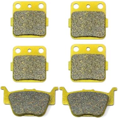 Imagem de Pastilhas de freio dianteiras traseiras para Honda TRX 420 Fourtrax Rancher TRX 500 520 Foreman Rubicon Brakes TRX420 FPA FA FA6 2009-2024 TRX500 2015-2021 TRX520 2020-2024 FA5 FA6 FA6 7 FM5 Freios