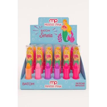 Imagem de Maria Pink - Batom Infantil Sereia MP10005
