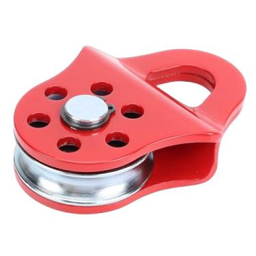 Imagem de Luocute Bloco de Travamento de Guincho de 3 Toneladas, Polia de Reboque de Aço Resistente Com Ajuste Lubrificável para Caminhão Trator ATV UTV, Capacidade de 6.613,87 Lbs, Blocos de