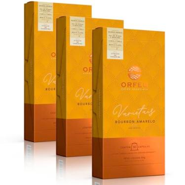 Imagem de 30 Cápsulas Café Orfeu Compatíveis com Nespresso® Bourbon Amarelo
