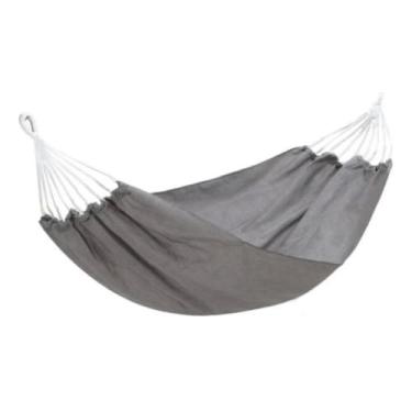 Imagem de Rede Dupla – Nylon Ou AlgodãO Resistente, Ideal Para Uso Ao Ar Livre, Jardins E Atividades De Lazer(Cinza)