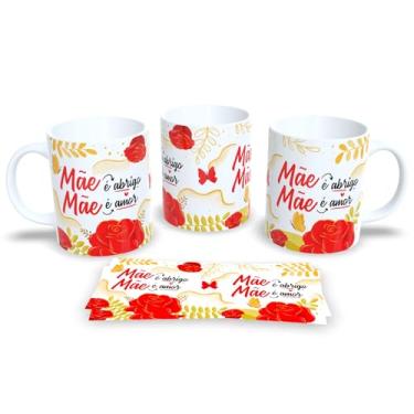 Imagem de Caneca 'Família' Opções para Mãe, Dinda, Sogra, Tia e Avó (Mãe é abrigo, mãe é amor)