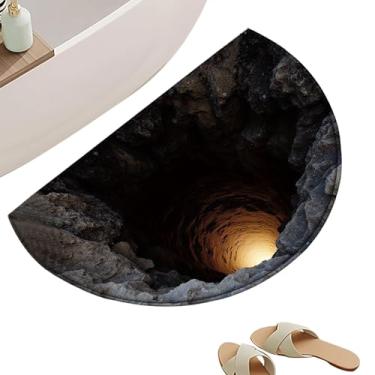 Imagem de Tapete 3D - Antiderrapante Secagem Rápida Estético - Tapete De Porta Com Efeito Buraco 3D - Para Quarto Sala Cozinha Interior Exterior Escritório Dormitório Apartamento Hotel