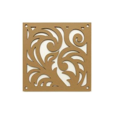 Imagem de Placas Vazadas Decorativas Divisórias Cobogó 30x30 e 40x40cm MDF 3mm placas decorativas para divisória(008,18 Placas 30cm x 30cm)