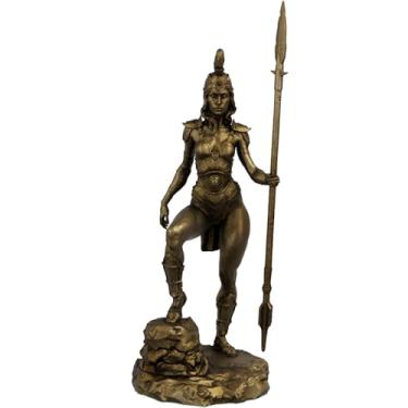 Imagem de Estátua Hera Deusa Grega - Rainha dos Deuses - Versão 4 (Cor Ouro Velho)