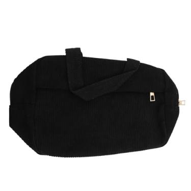 Imagem de Ymiko Bolsa Cosmética Com Alça, Bolsa de Maquiagem Leve e Macia para Viagens de Produtos de Higiene Pessoal, Moda Portátil para Uso Diário Ao Ar Livre (M)