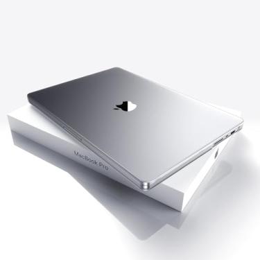 Imagem de Soonjet Capa rígida fosca transparente para MacBook Pro 35.6 cm 2025 2024-2021 M4 M3 M2 M1 Pro/Max [Official Space Black Match] [ajuste perfeito] A3401 A3112 A2992 A2918 A2779 A2442