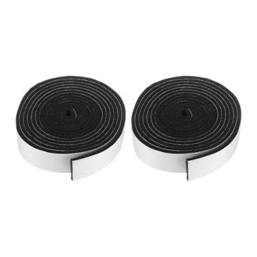 Imagem de Generic 2 vedações de vedação para defumador 2,5 cm x 1/20.3 cm juntas de grelha de alta temperatura de substituição fita térmica de feltro autoaderente para fumantes tampa de churrasco