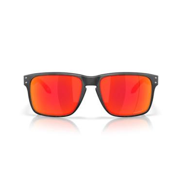 Imagem de Óculos de Sol Oakley Holbrook Xxl 0OO9487 948706 Tam 61 / Preto - Lentes Prizm Ruby