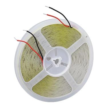 Imagem de Fita de LED COB 10m 252 Pérolas Lâmpada 110LM Flexível Autoadesiva Cortável com Iluminação Uniforme Ângulo 180 para Decoração Residencial