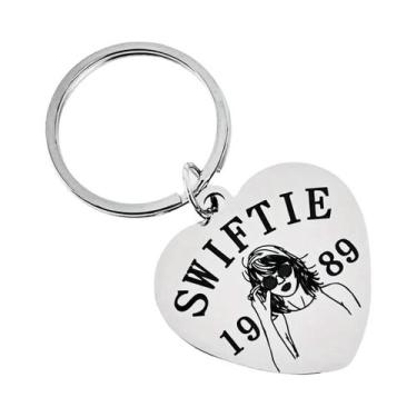Imagem de Chaveiro De Aço Inoxidável Personalizado Acessório Elegante Para Fãs D