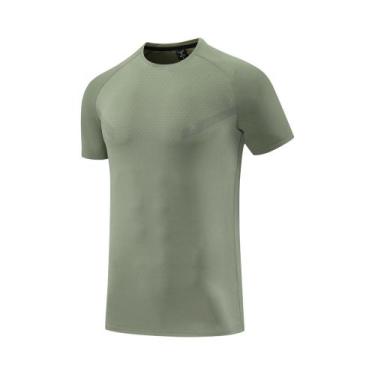 Imagem de Camiseta De Corrida Masculina De Secagem Rápida, Respirável E Refletiv
