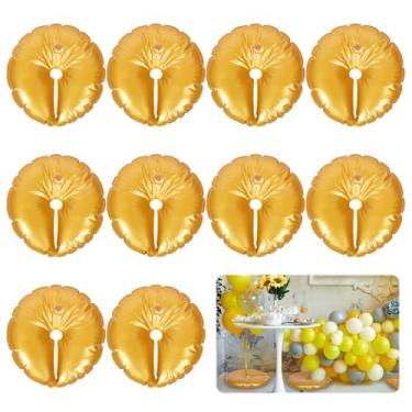 Imagem de UKQRRTC 10 pesos de saco de água, suportes de arco de balão de enchimento de água abertos espessos, injeção e armazenamento rápidos de água, forte estabilidade para casamento, aniversário, festa