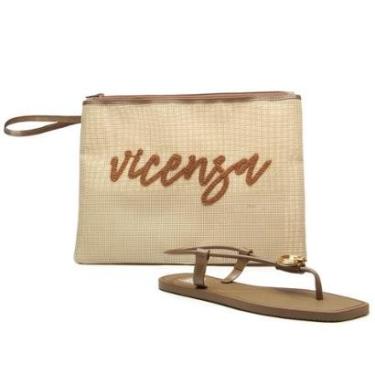 Imagem de Sandália Vicenza Com Necessaire Marrom-Feminino