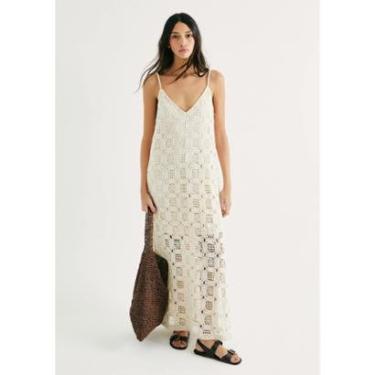 Imagem de Vestido Longo Reto Em Crochê-Feminino