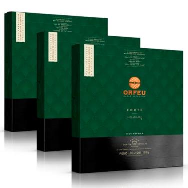 Imagem de 60 Cápsulas Café Orfeu Compatíveis com Nespresso® Forte - Intensidade 10