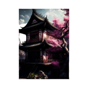 Imagem de Pôster De Paisagem Urbana De Tóquio Em Neon, Arte De Parede Em Canvas 