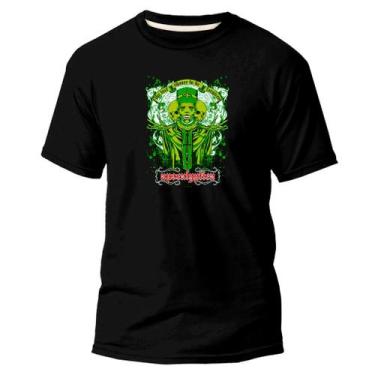 Imagem de Camiseta Basica Algodão Premium Estampa Digital Hermit DTF - Pavesi, P
