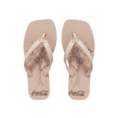 Imagem de Chinelo Coca Cola Shoes Square Lilium Feminino-Feminino