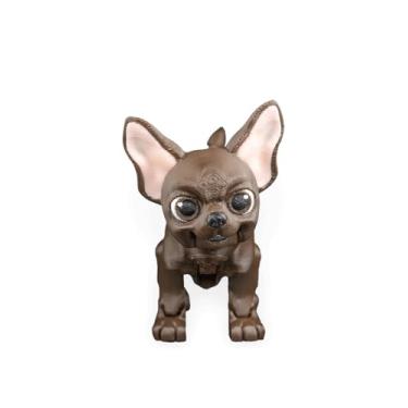 Imagem de Cachorrinhos Articulados Colecionáveis com Diversas Raças, Brinquedo Educativo com Articulações Móveis, Ideal para Crianças e Colecionadores (Chihuahua)