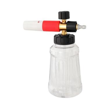 Imagem de Gerador De Espuma Ajustável Vermelho E Branco 1L Com Conexão Rápida Pa