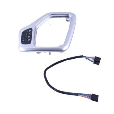 Imagem de Czomoizc 5YD27XSAAA 68413957AA 601-402 Bisel de câmbio de transmissão com chicote de fios compatível com peças de reparo de câmbio de serviço Jeep Cherokee 2014-2018