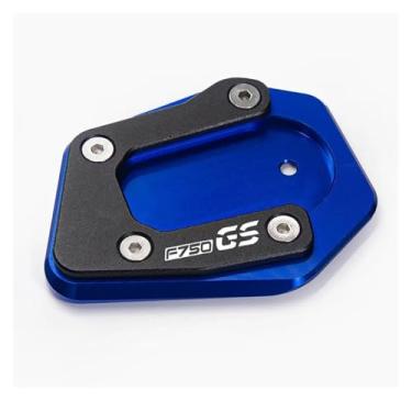 Imagem de Anti-derrapante Para f850 gs f850gs/f750gs aventura f 850 750 gsa 2018-2021 2022 2023 suporte lateral extensão(Blue 750)