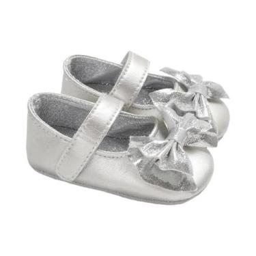 Imagem de Sapatos Casuais De Pelúcia Para Bebês Recém-Nascidos Com Laço, Confort