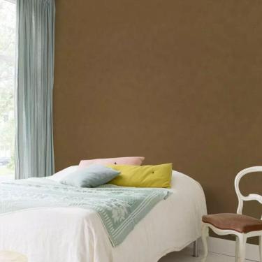 Imagem de Papel de Parede African Queen III Couro Marrom - 10m x 0.53m