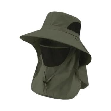 Imagem de Chapéu De Sol Unissex Com Proteção UV E Aba Para O Pescoço Para Ativid