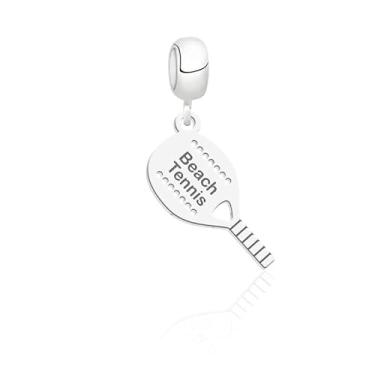 Imagem de Berloque Raquete Beach Tennis Prata 925