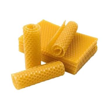 Imagem de Tabletes De Cera De Abelha Para Fabricação De Velas E Aplicação De Cer