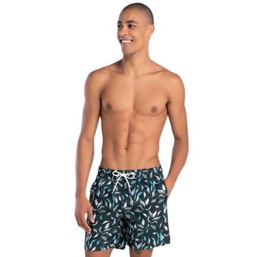 Imagem de Short Praia Masculino Eucalipto Plus Size Mash 613.99-Unissex